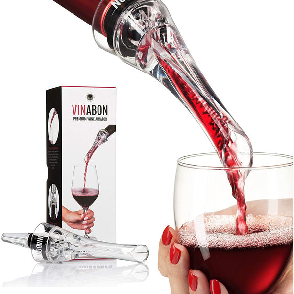 Professional Quality 2-in-1 Wine Aerator Pourer Spout