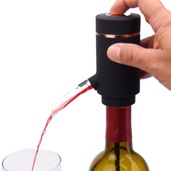Electric Wine Dispenser and Aerator - Simplify Your Wine Enjoyment with One-Button Operation