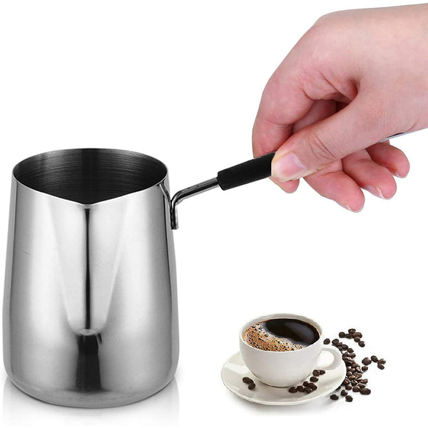 600ML/20oz Turkish Coffee Pot – Stainless Steel Coffee and Butter Warmer