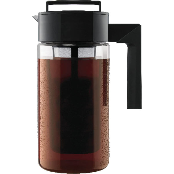 Deluxe Cold Brew Coffee Maker, 1 qt, Black