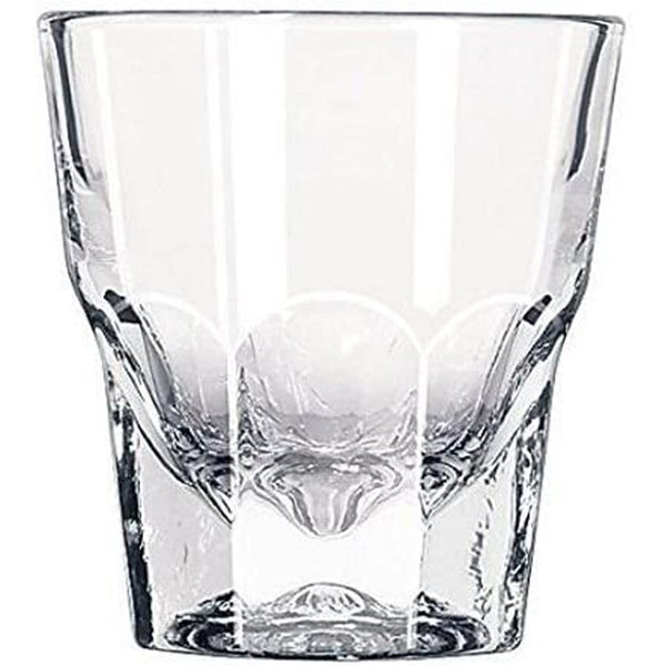 Set of Two Glasses - Glass 4.5 OZ - Paper Coasters Included