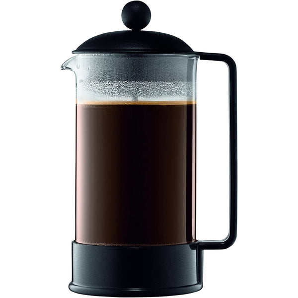 Brazil French Press Coffee and Tea Maker - 34 Ounce, Black