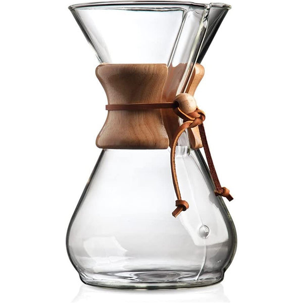 Pour-Over Glass Coffeemaker - 8-Cup - Exclusive Packaging