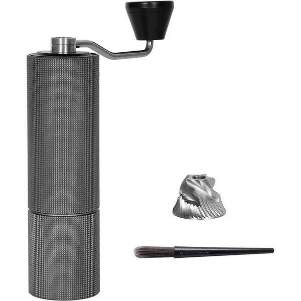 Manual Coffee Grinder with Adjustable Coarseness - Capacity 30g with CNC Stainless Steel