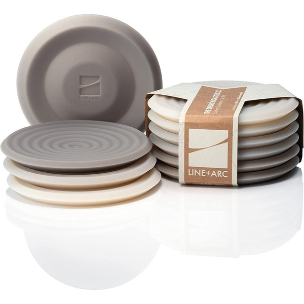 The Degrē Coasters XL (Sand Stone, Set of 6), 10mm Thick
